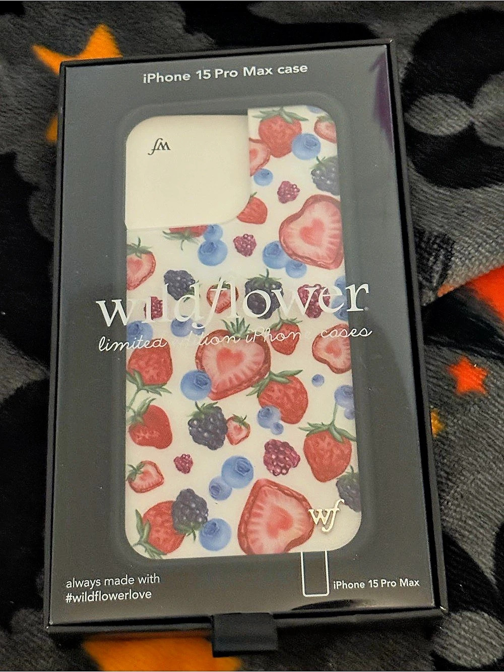 Wildflower iPhone 15 Pro Max Phone Case - Fruit Tart